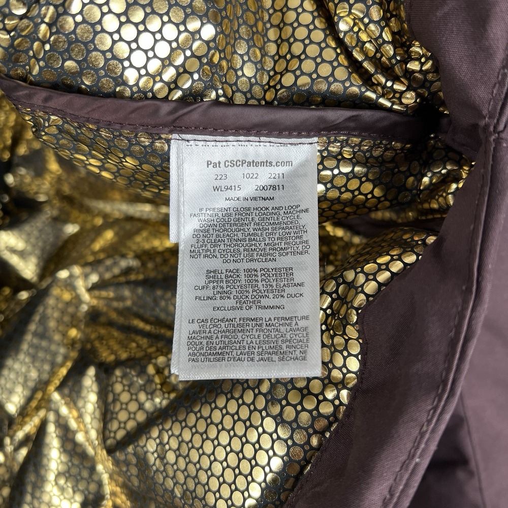 Columbia Mountain Croo II Womens XL Purple Omni-Heat Infinity 650 Down Jacket - Picture 10 of 10